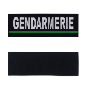 Identificatieband Gendarmerie geborduurd Groen - Patrol Equipement