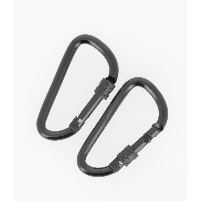 Set van 2 schroefkarabijnhaken 8mm - Highlander