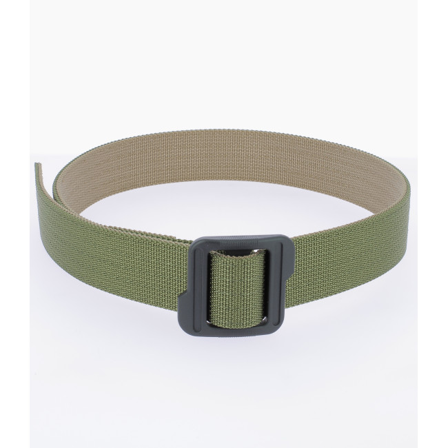 Ceinture réversible vert olive/coyote - Cytac
