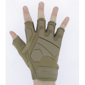 Rękawiczki bez palców Alpha Tactical Coyote - Kombat Tactical
