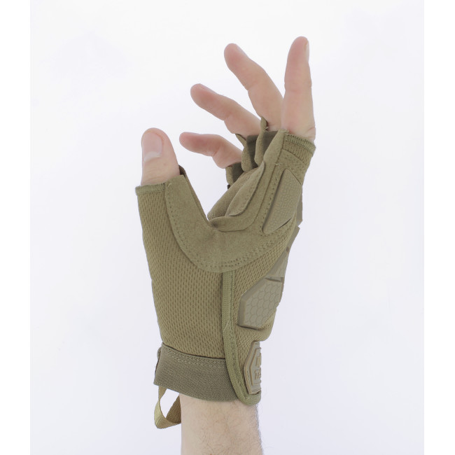 Mitaines Alpha Tactical Coyote - Kombat Tactical