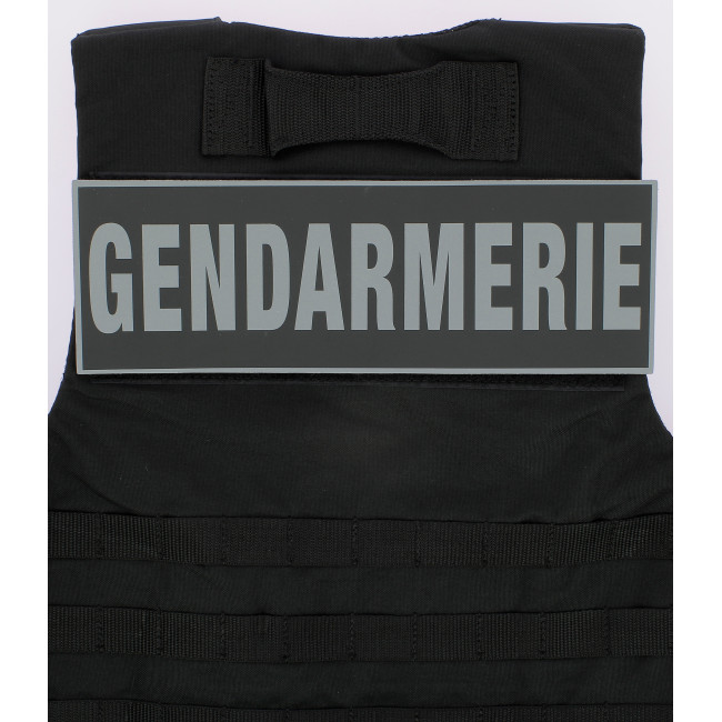 Umgekehrtes Gendarmerie-Band 10 x 30 cm - Patrol Equipement