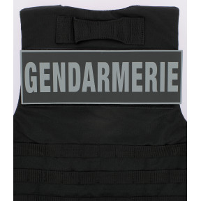 Umgekehrtes Gendarmerie-Band 10 x 30 cm - Patrol Equipement