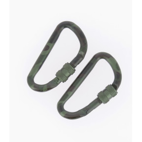 2 tactical karabijnhaak 60 mm camo - Miltec