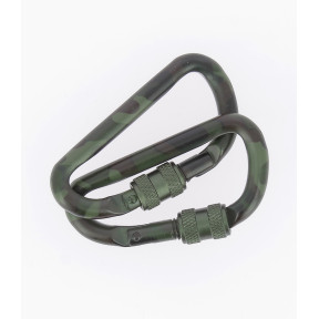2 tactical karabijnhaak 60 mm camo - Miltec