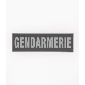 Bandeau Gendarmerie inversé 4 x 13 cm - Patrol Equipement