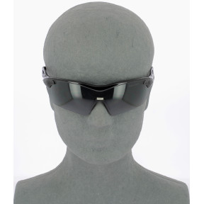 Ballistische veiligheidsbril Racers (Getint scherm) - Zwart - MSA Sordin