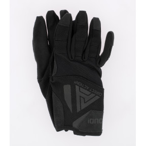 Gants durs en cuir synthétique noir - Direct Action