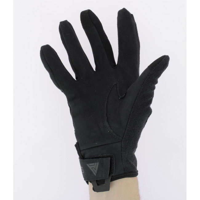 Gants durs en cuir synthétique noir - Direct Action
