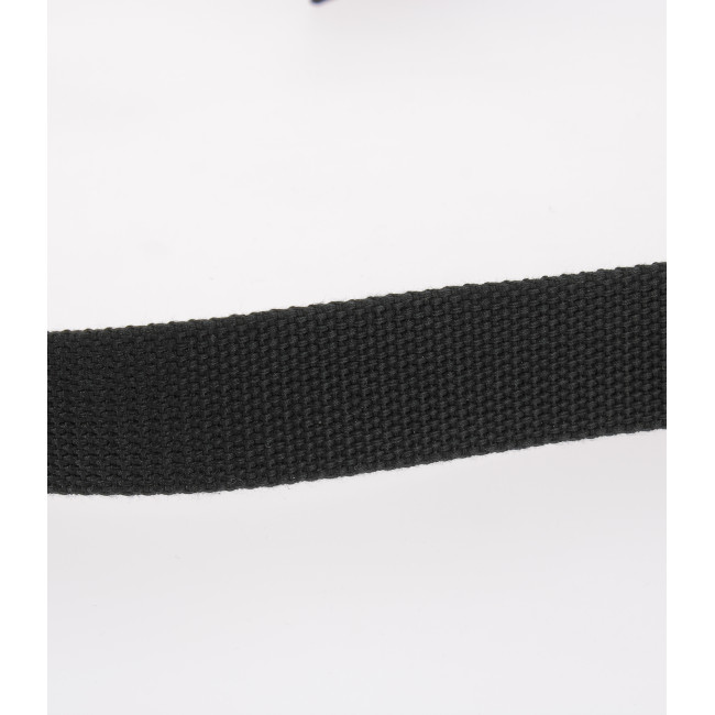 Ceinture toile Noire boucle mat - CityGuard