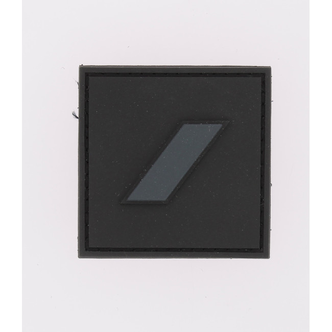 Klett-Rangabzeichen PVC MDL GD / GARDIEN STAGIAIRE PM 1V / niedrige Sichtbarkeit