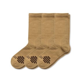 Lot de 3 paires de chaussettes duty ready + crew Us dark coyote - 5.11 Tactical