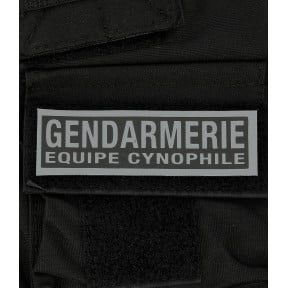 Opaska Żandarmeria Zespół Kynologiczny odwrócona 3 x 10 cm - Patrol Equipement