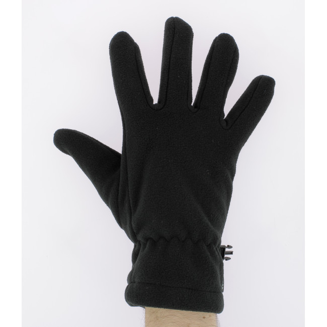 Gants polaire Fleece noir - Highlander