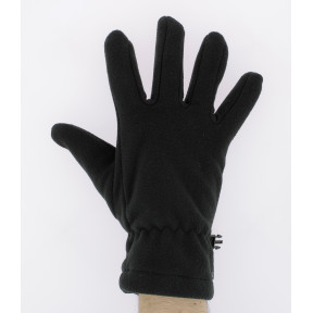Schwarze Fleece Handschuhe - Highlander