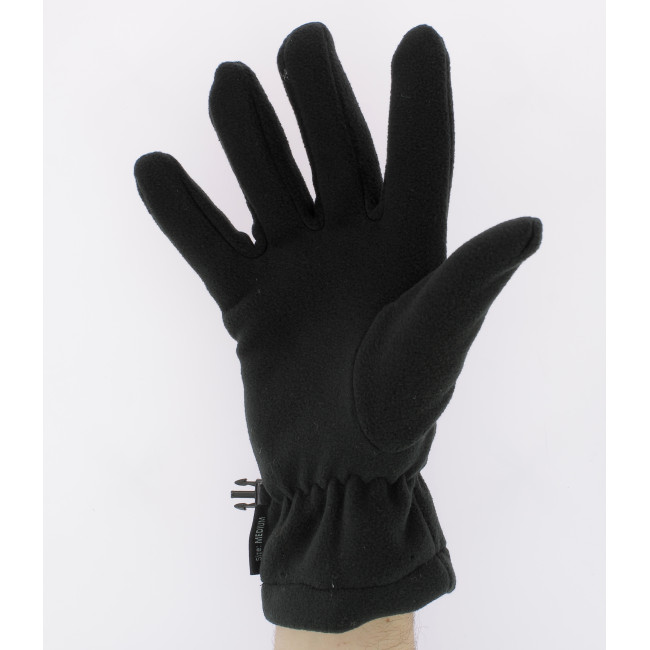 Fleece handschoenen zwart - Highlander