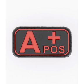 Patch groupe sanguin A+Rouge - JTG