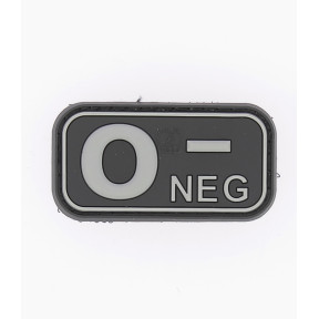 Patch groupe sanguin O-Noir - JTG
