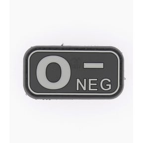 Patch groupe sanguin O-Noir - JTG