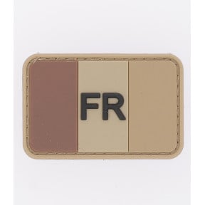 Patch Franse vlag Coyote in PVC - JTG