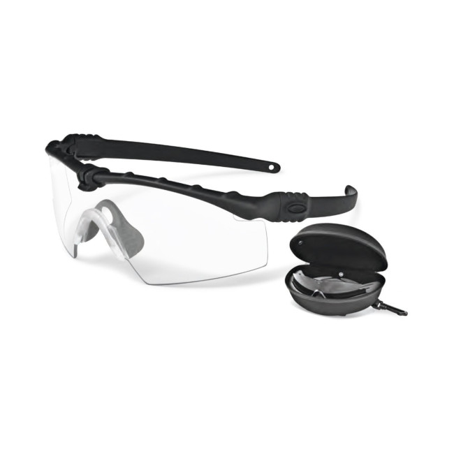 Monture noire + verres clair & gris Si ballistic m-frame 3.0Â / array- Oakley