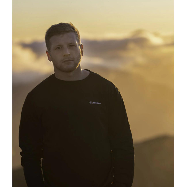 Sweater coolmax zwart - Snugpack