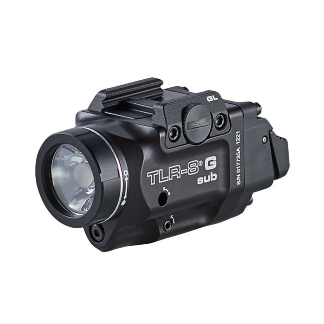 Lampe tactique TLR-8 G sub Glock 43X/48 laser vert - Streamlight