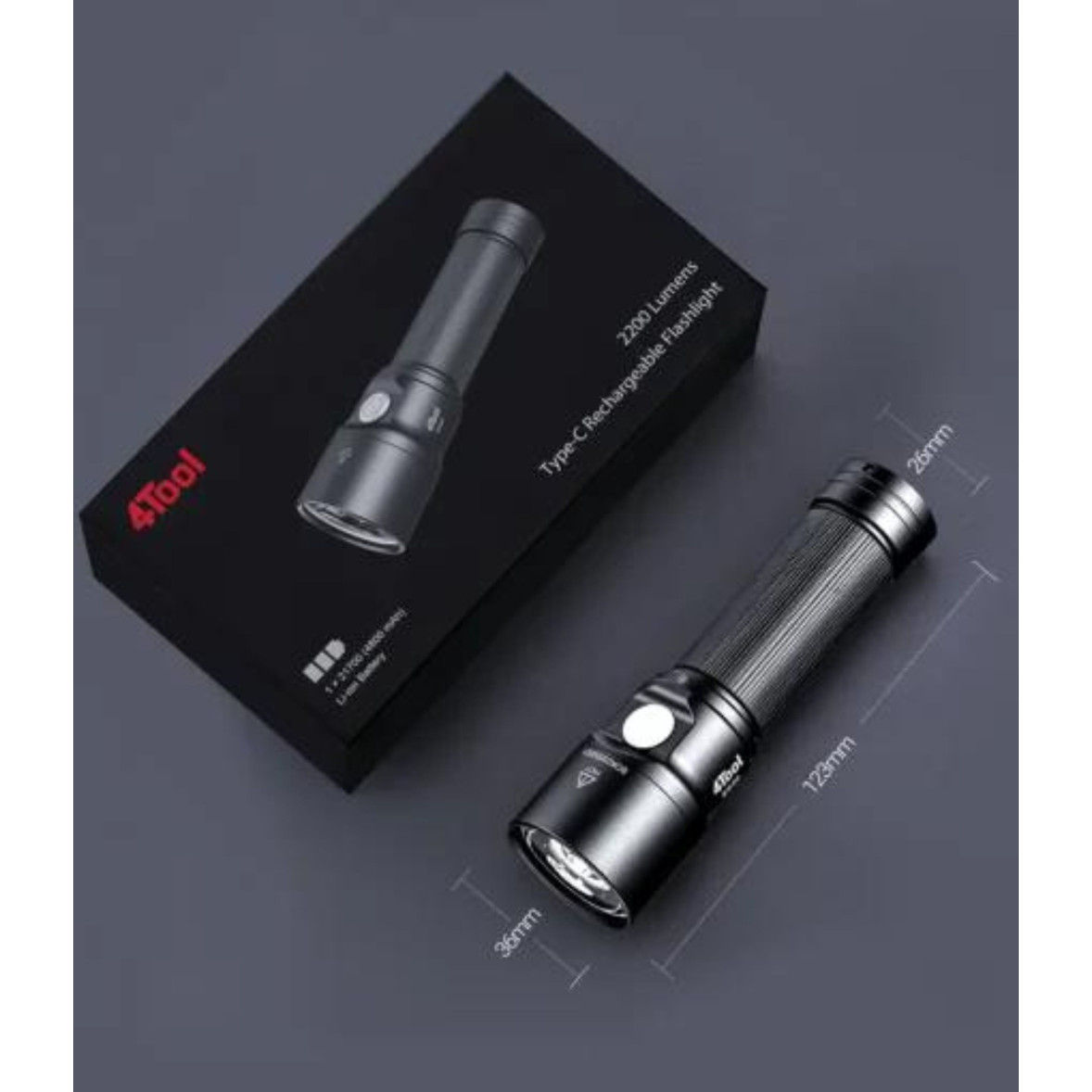 Lampe Tactique NEXTORCH GT6A-S – Ampoule Xénon, Robuste Et Fiable