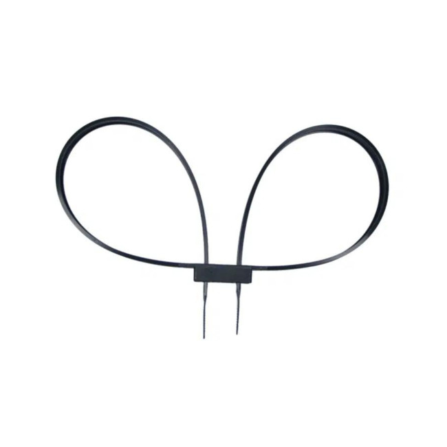 Menottes plastiques noires- GK Pro