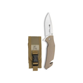 Couteau pliant CNC/G10 lame 9cm Coyote - K25