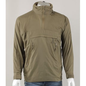 Veste imperméable Halo doublée micro-polaire verte - Highlander