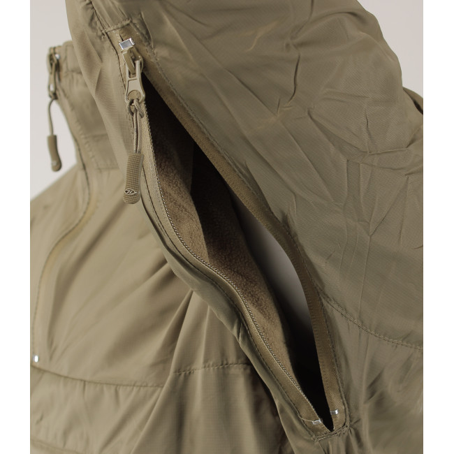 Veste imperméable Halo doublée micro-polaire verte - Highlander