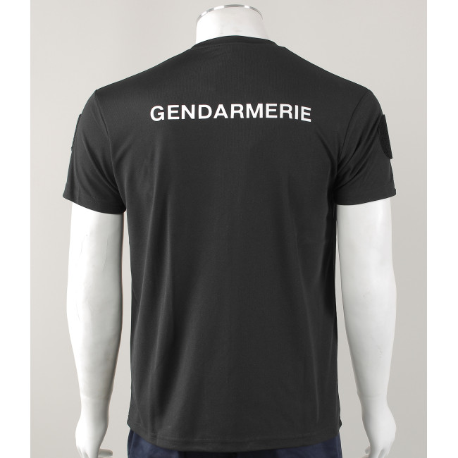 Tee-shirt respirant Gendarmerie Departementale + velcros -Patrol Equipement