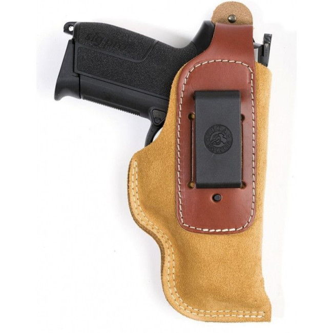Holster en cuir souple inside IA325 beige - VEGA HOLSTER