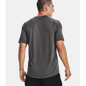 T-shirt UA Tech pour homme - Gris Chiné / Noir - Under Armour