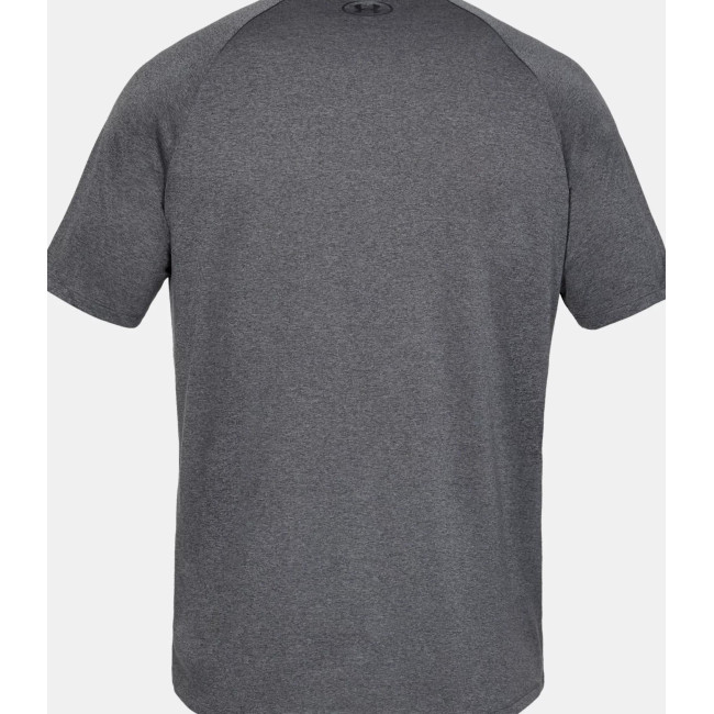 T-shirt UA Tech dla mężczyzn - Szary Melanż / Czarny - Under Armour