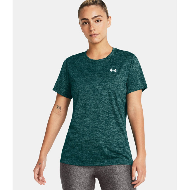 T-shirt femme UA Tech™ Twist - Vert Eau - Under Armour