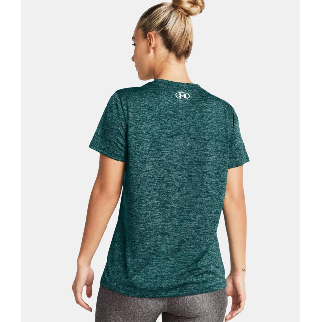 T-shirt damski UA Tech™ Twist - Zieleń Wodna - Under Armour