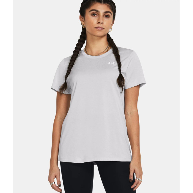 UA Tech™ Twist Damen T-Shirt - Halo Grau - Under Armour