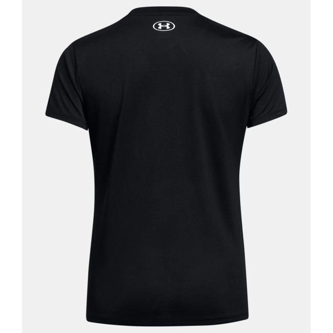 UA Tech™ V-Ausschnitt T-Shirt für Damen - Schwarz - Under Armour