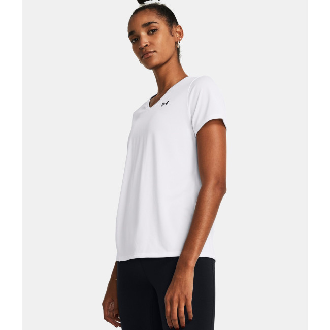 Koszulka damska z dekoltem w serek UA Tech™ - Biały - Under Armour