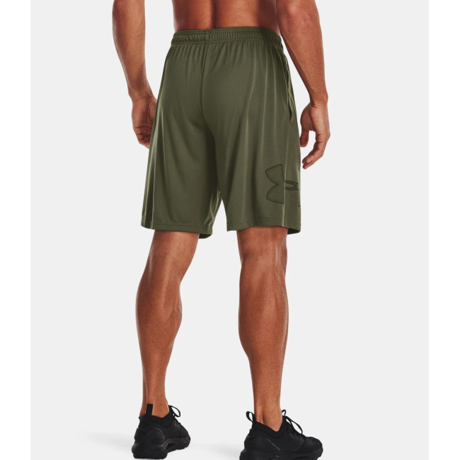 UA Tech™ Graphic Shorts für Herren - Olivgrün - Under Armour