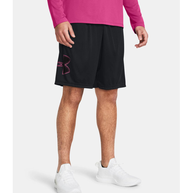 Short UA Tech™ Graphic pour homme - Noir / Rose - Under Armour