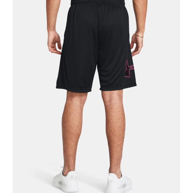 UA Tech™ Graphic Herrenshorts - Schwarz / Rosa - Under Armour