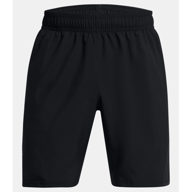Szorty męskie UA Tech™ Woven Wordmark - Czarny / Żółty - Under Armour