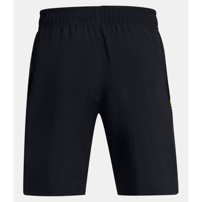 Herren-Shorts UA Tech™ Woven Wordmark - Schwarz / Gelb - Under Armour