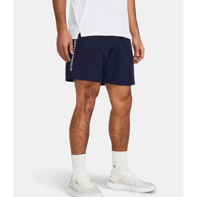 Szorty męskie UA Tech™ Woven Wordmark - Granatowy - Under Armour