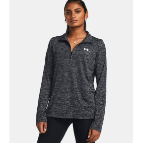 Dames UA Tech™ Twist ½ Zip Top - Zwart - Under Armour