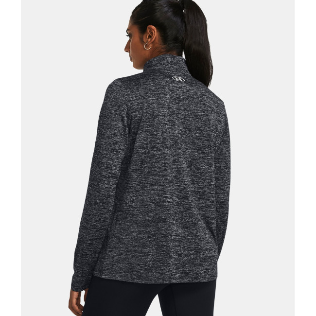 UA Tech™ Twist Damen ½ Zip Oberteil - Schwarz - Under Armour