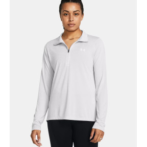 Dames UA Tech™ Twist ½ Zip Top - Halo Grijs - Under Armour